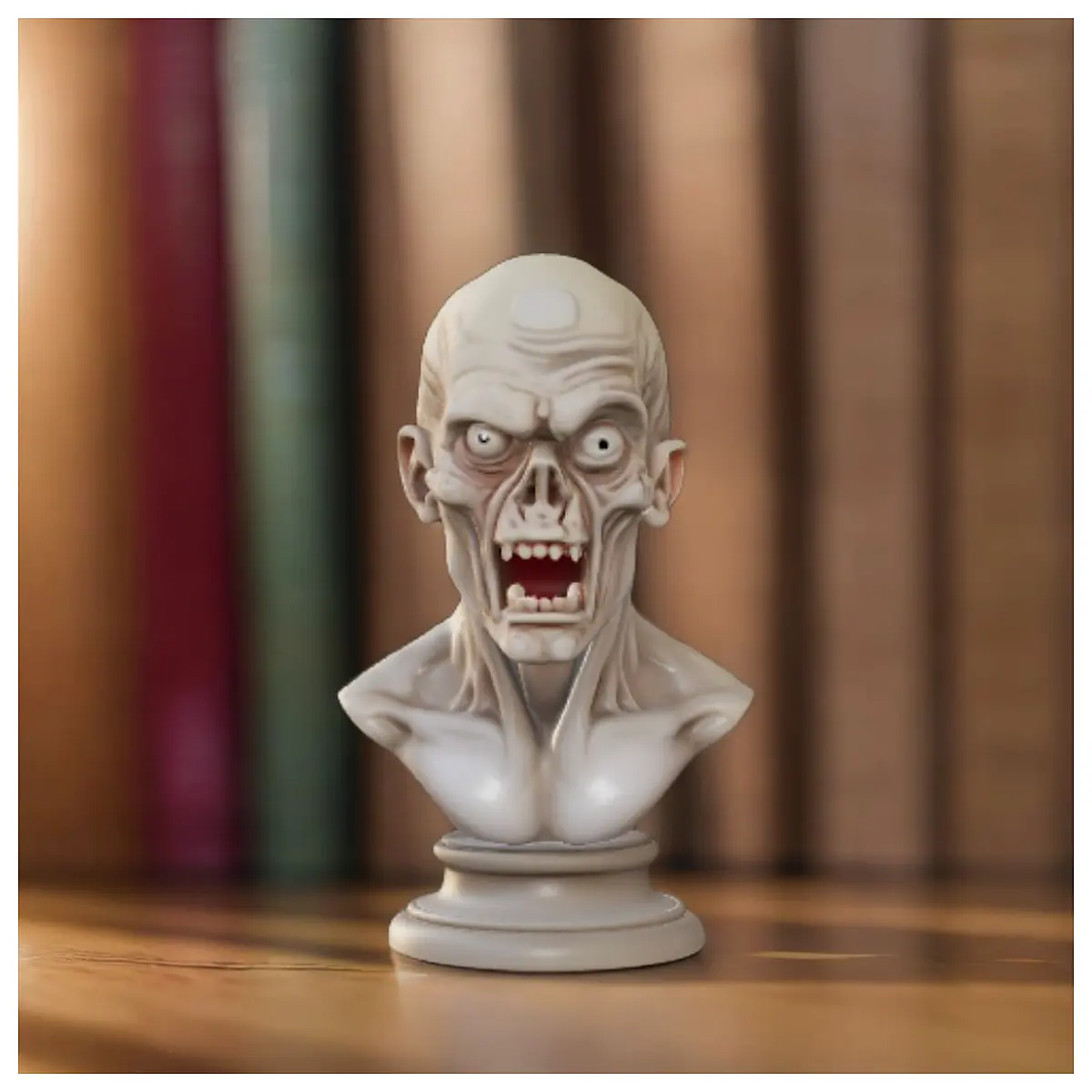 horror yard decoration zombie statue outdoor garden spooky halloween prop resin figure scary home decor