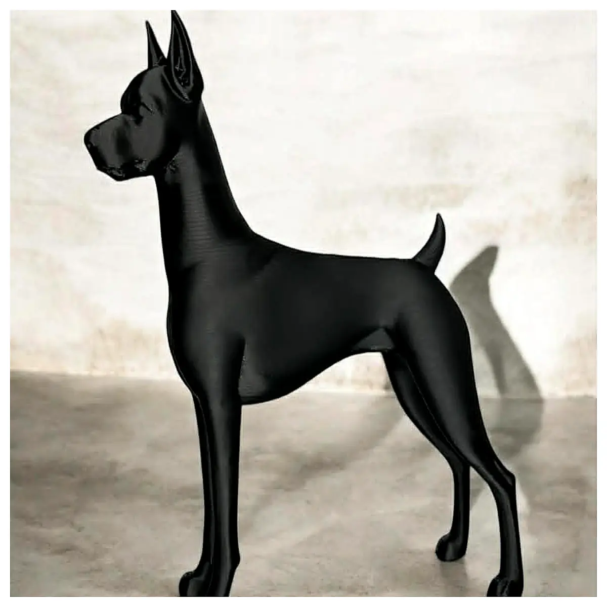 minimalist dachshund decor sleek dachshund figurine modern dachshund statue contemporary dachshund art minimalist dog home accessories abstract dachsh
