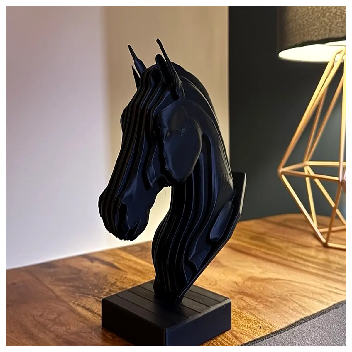 stackable horse figurine set wooden stacking animals equestrian decor kids stacking toys horse puzzle blocks rustic stable art educational balance gam