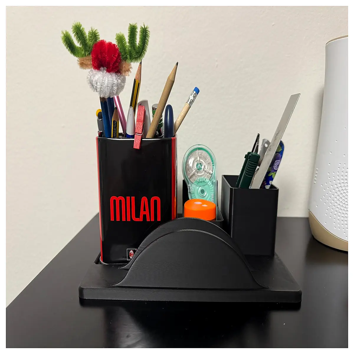 desk organizer with pen holder and file storage box office supplies caddy for papers and stationery desktop organizer for home office