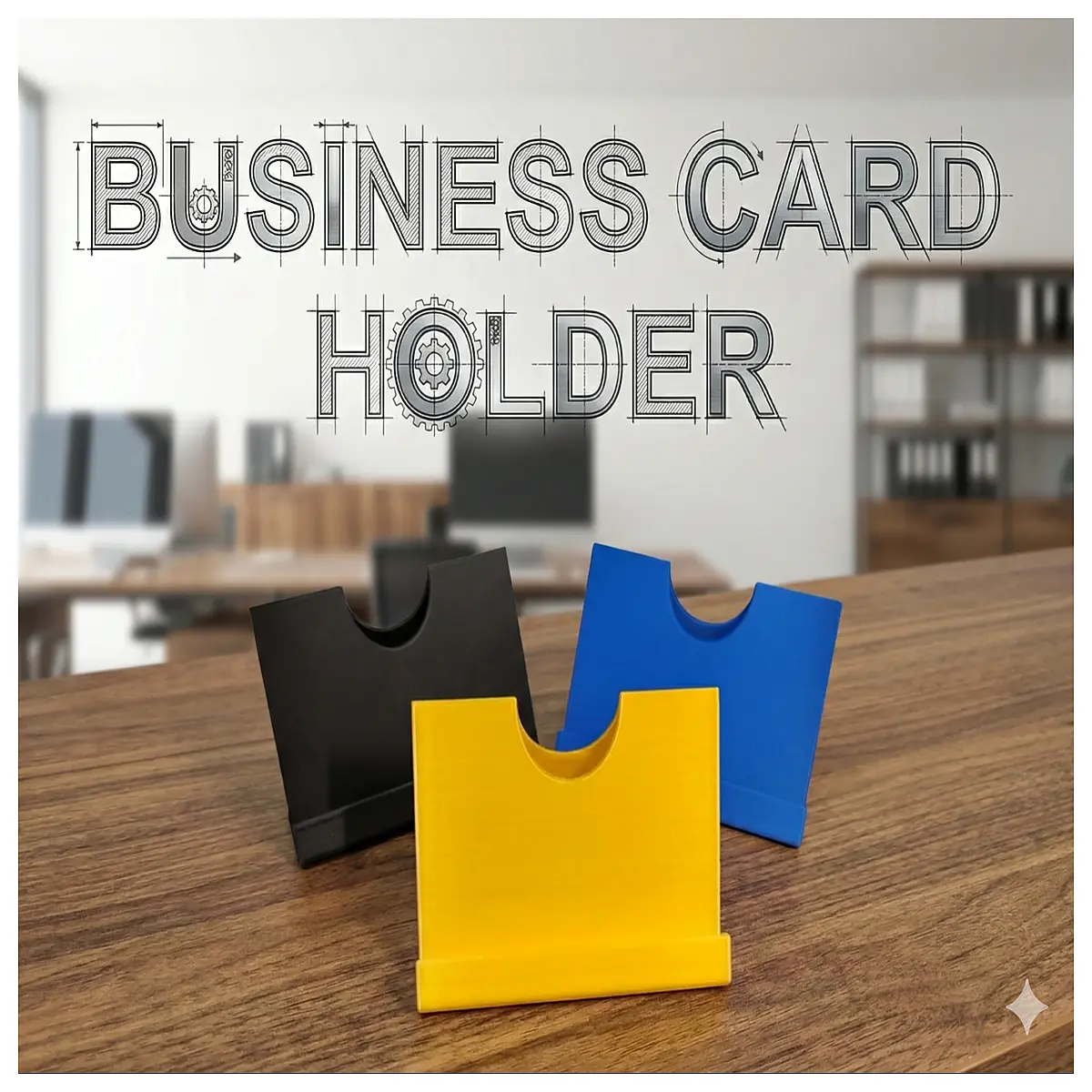 minimalist stackable business card holder desk organizer clear acrylic name card office supplies