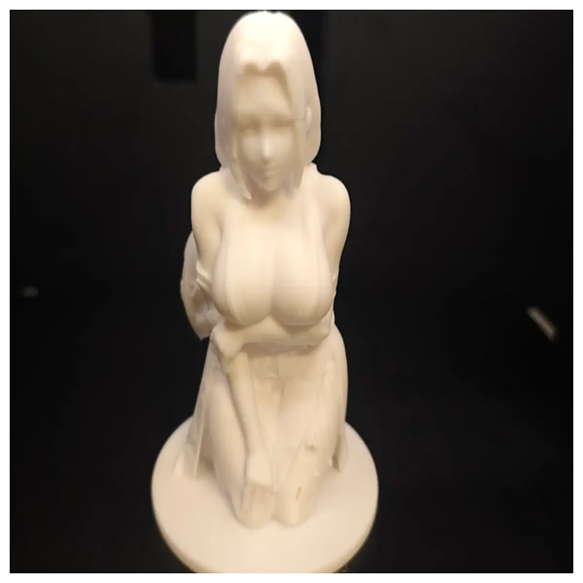 tsunade senju doll figure collectible anime cosplay prop resin statue