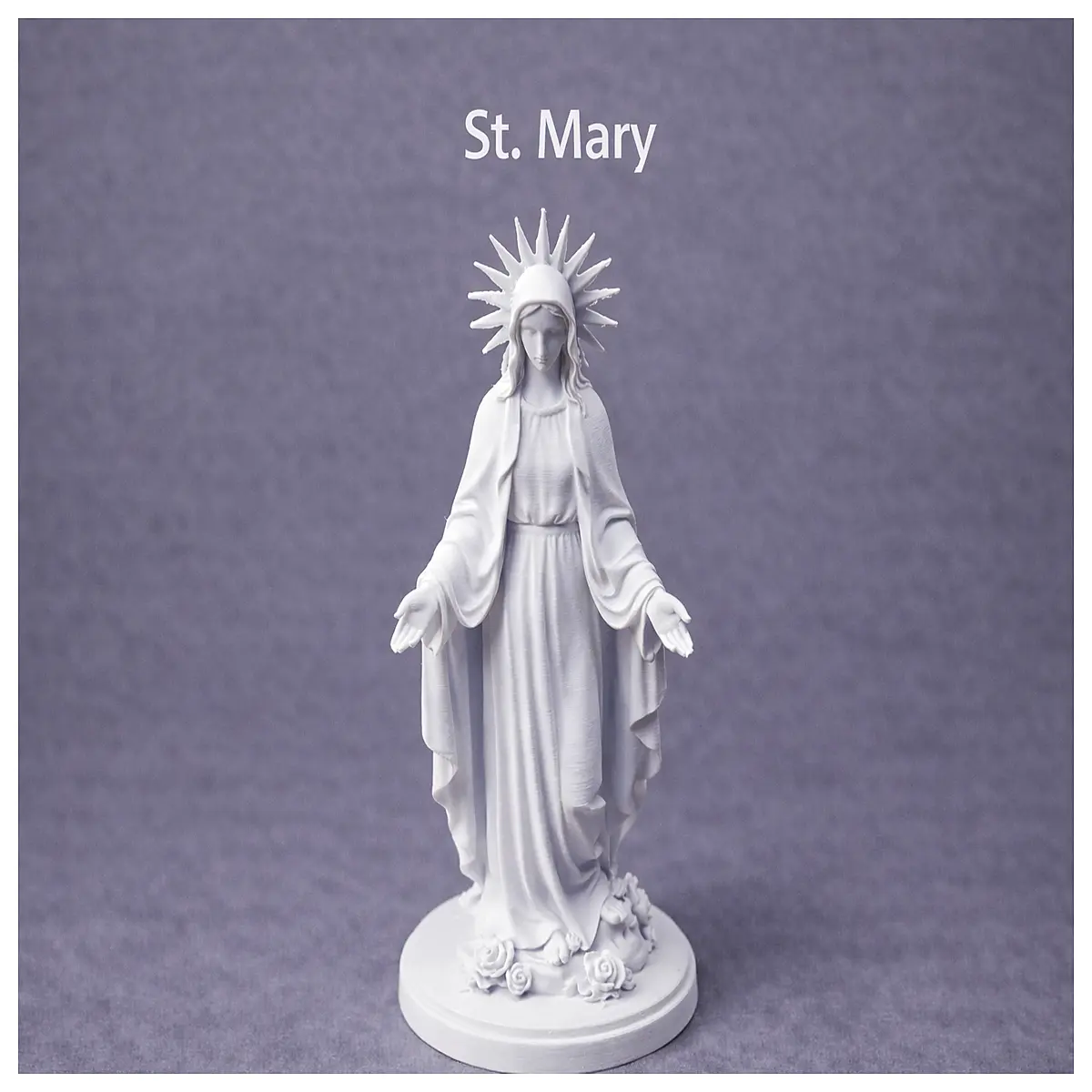 home altar mary statue religious decor blessing protection faith gift catholic christian home shrine holy mary figurine