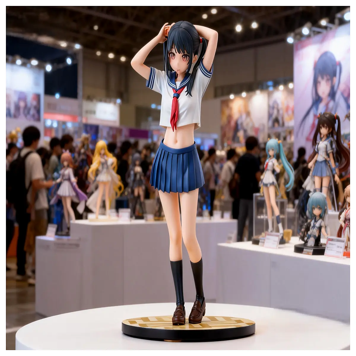 seifuku sailor uniform schoolgirl figure anime cosplay doll collectible toy