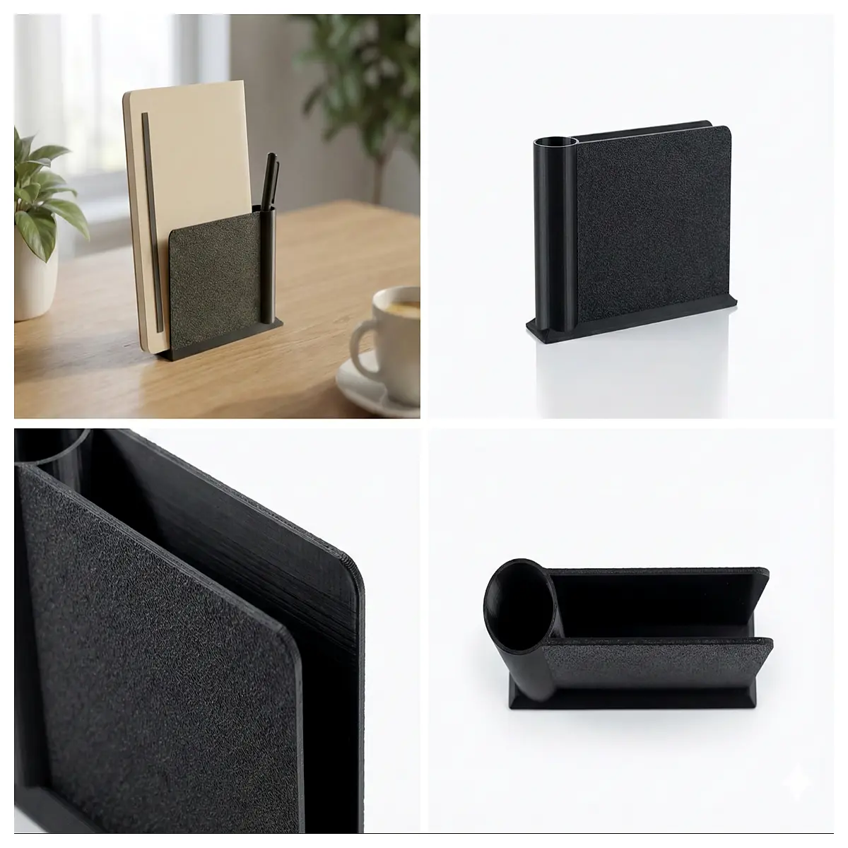 desk organizer for notebooks and diaries storage box stationery holder office supplies desktop tidy