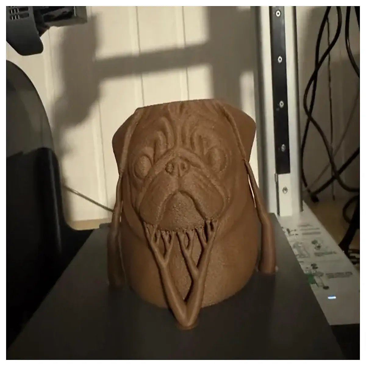 cute pug pen holder desk organizer animal stationery storage container for office supplies and school accessories