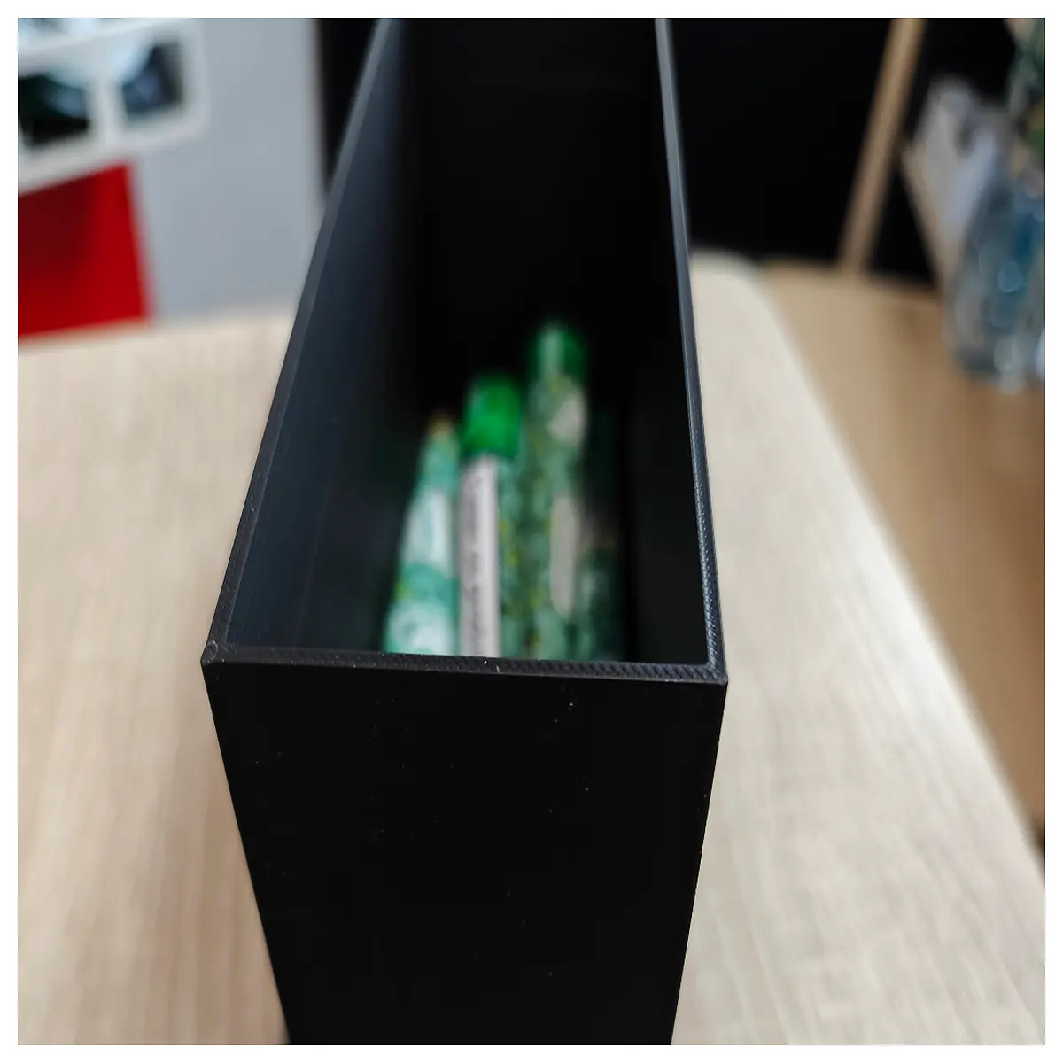 plastic storage bins with lids large capacity closet organizer drawer units stackable shoe boxes home office desktop supply container
