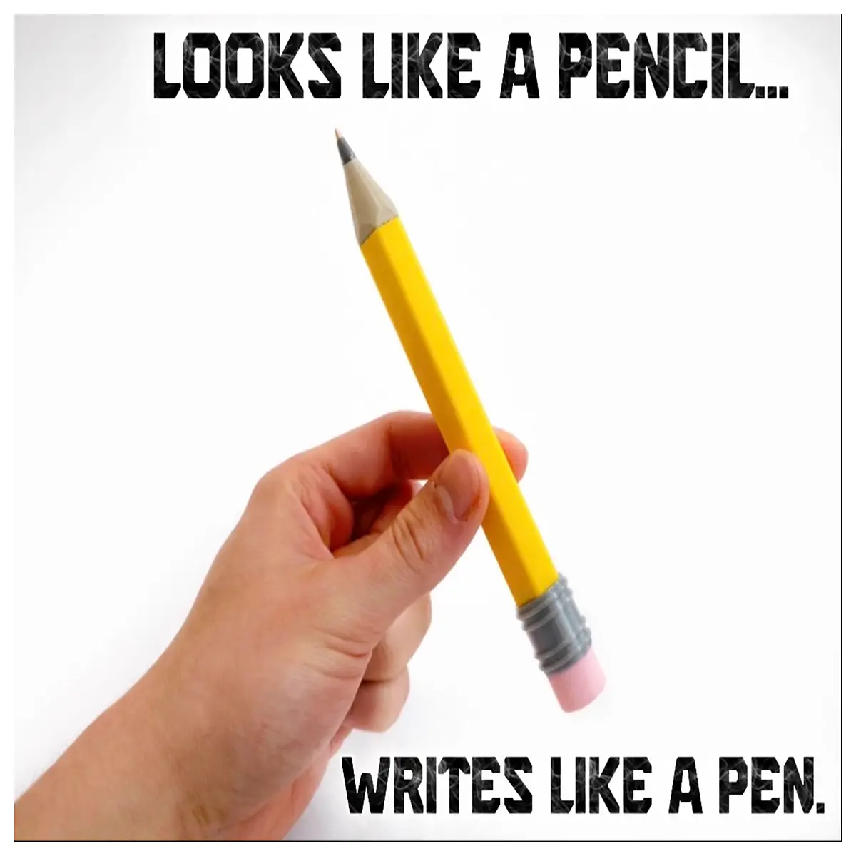 oversized novelty pencil pen bic large size writing instrument funny desk accessory