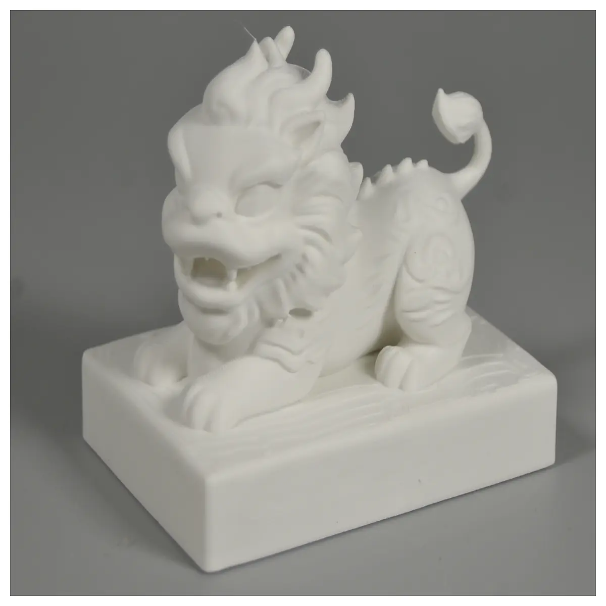 feng shui lion statue pair outdoor garden courtyard decor stone carving home protection lucky charm