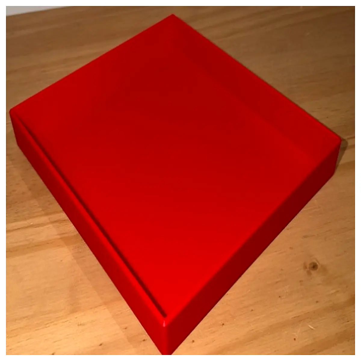 desk organizer box for office supplies plastic storage container for pens makeup small items desktop tidying
