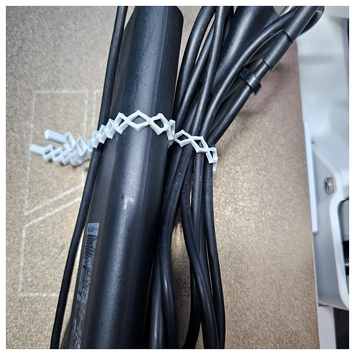 laptop charger cable organizer strap bag travel cord management system for power brick storage