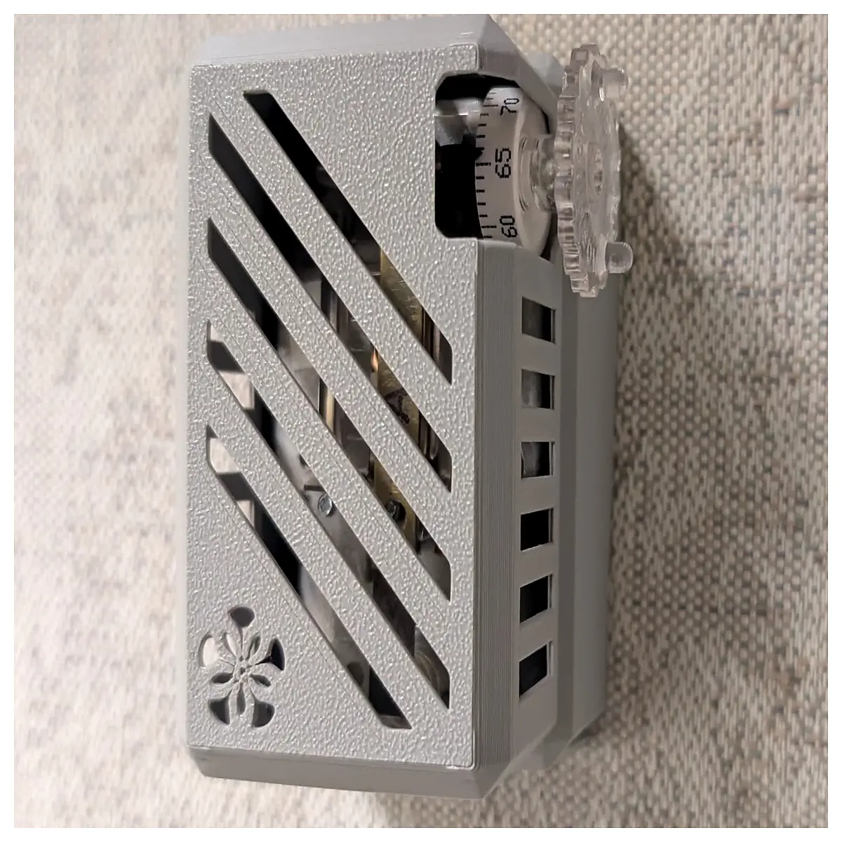 pneumatic thermostat housing cover replacement repair industrial control panel seal gasket