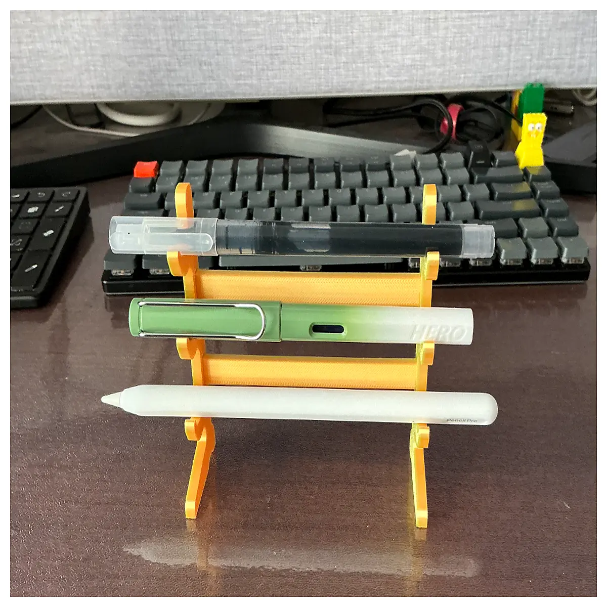 block pen holder desk organizer storage rack for office supplies writing instruments