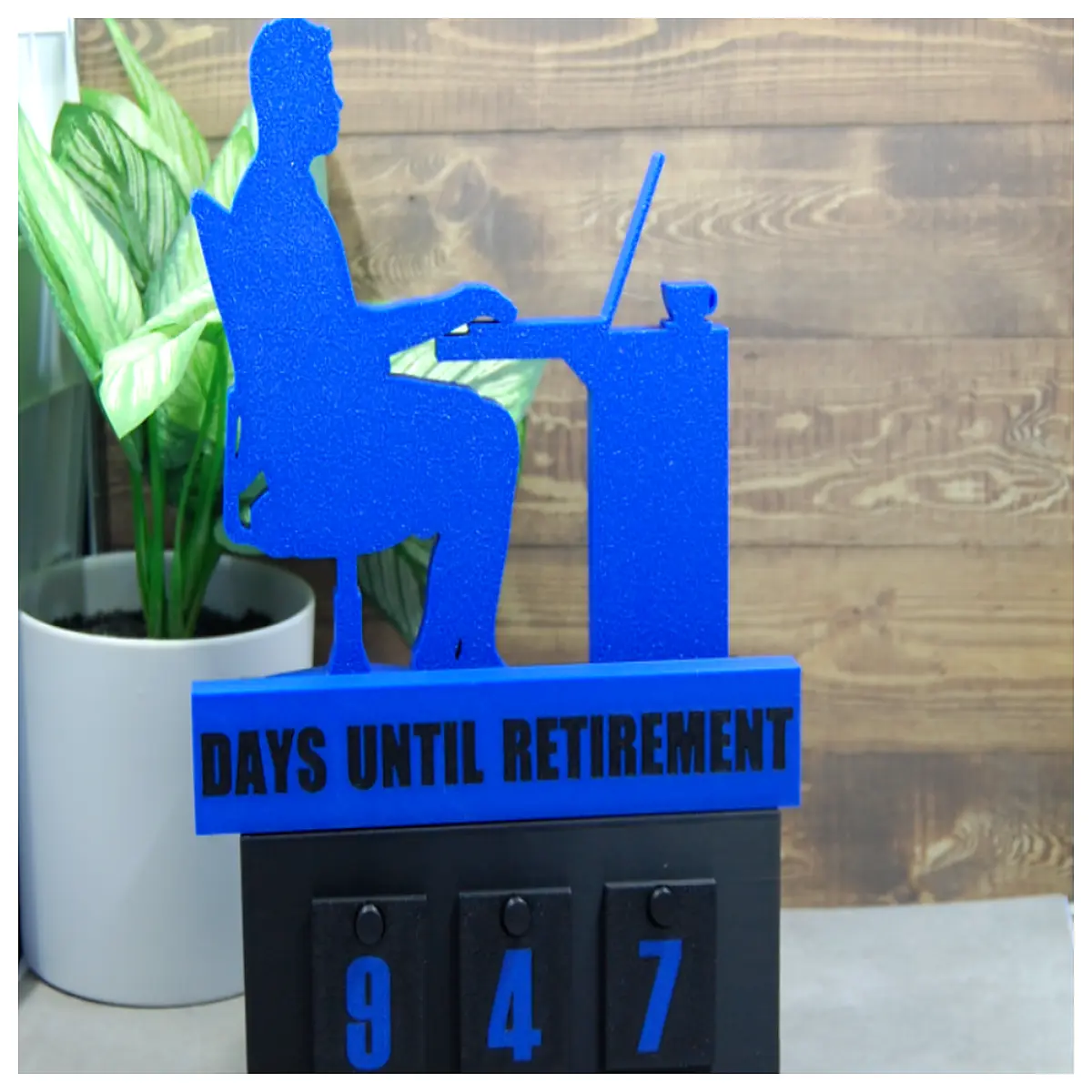 countdown to retirement desk decoration retirement coworker retirement countdown calendar office desk accessory farewell party decor