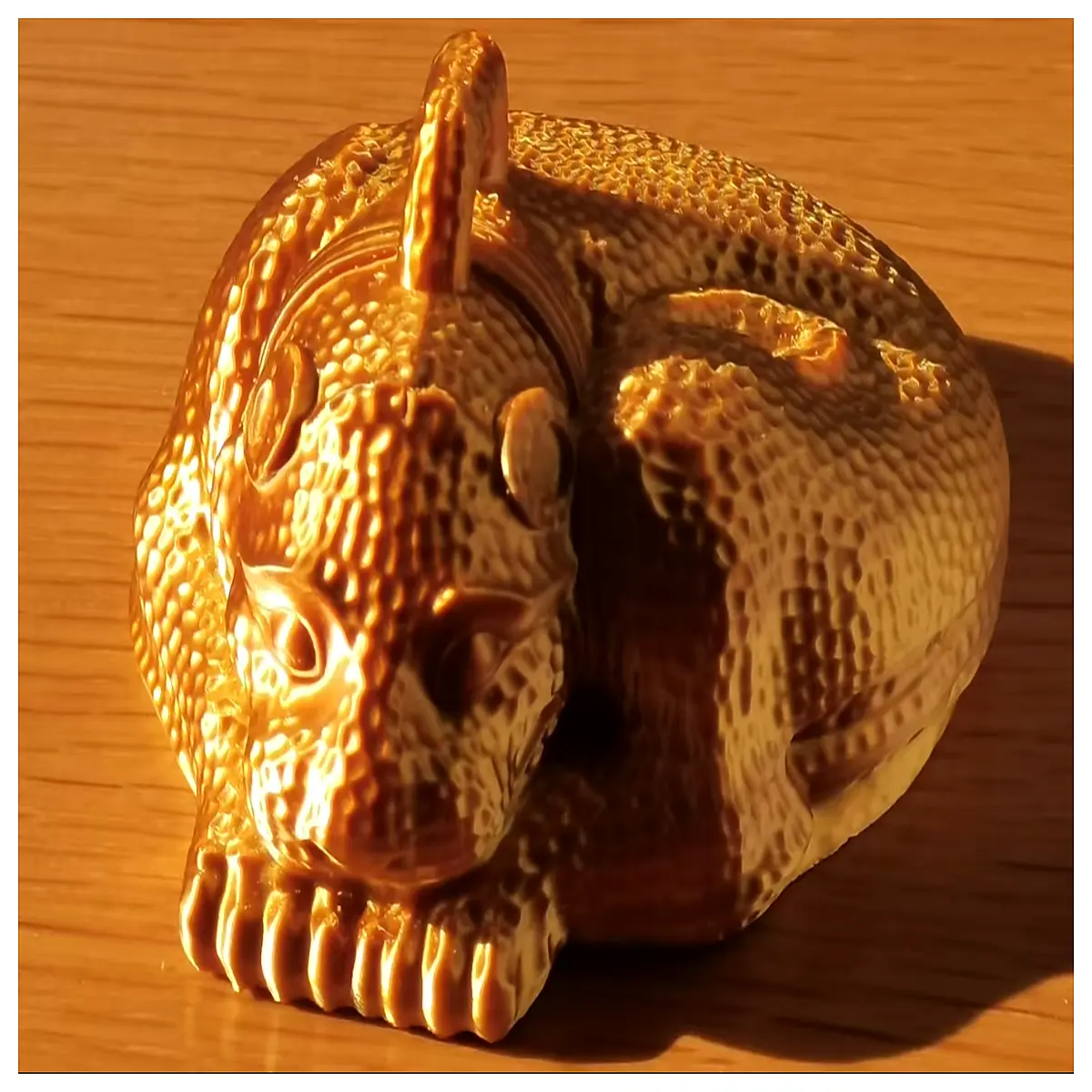 nanjing museum golden beast gold animal statue museum gift home decor collectible vintage style ornamental figurine