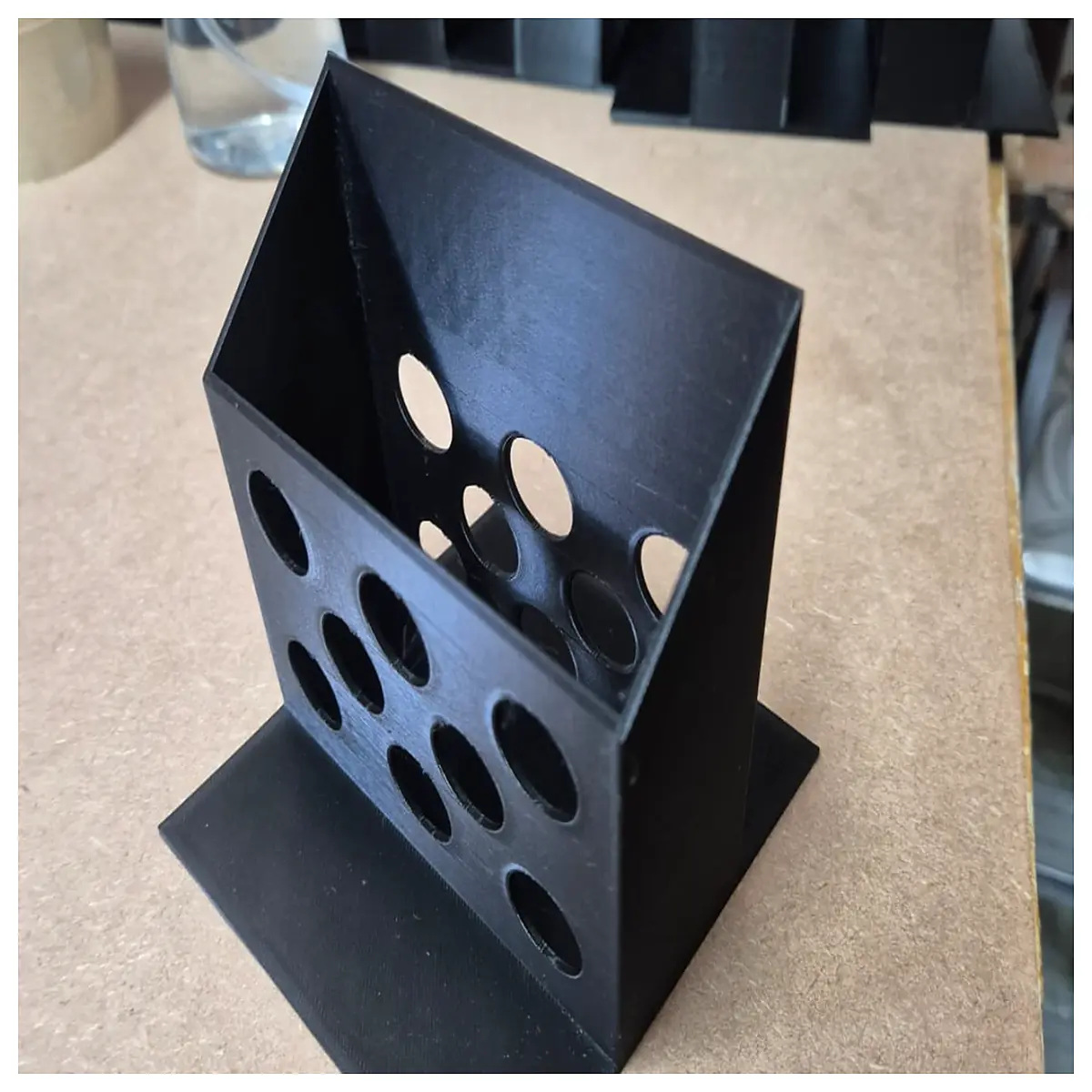 100x150mm label organizer box storage for shipping labels barcode printer accessories desktop file sorter