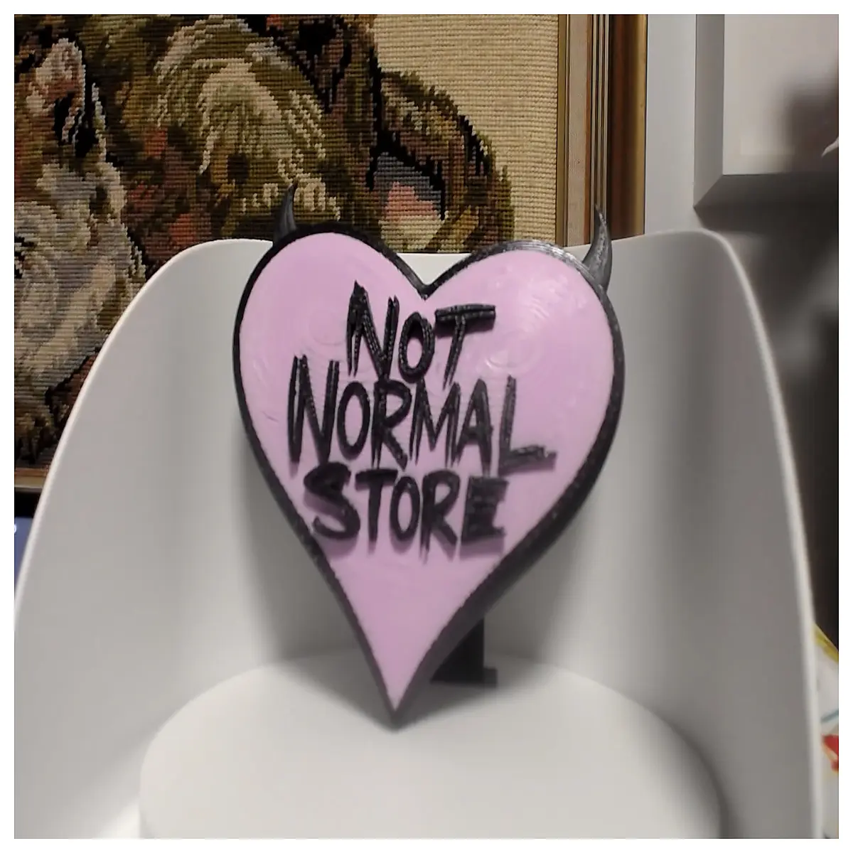 custom corner blank sticker for adding text romantic love note diy craft label romantic gift tag