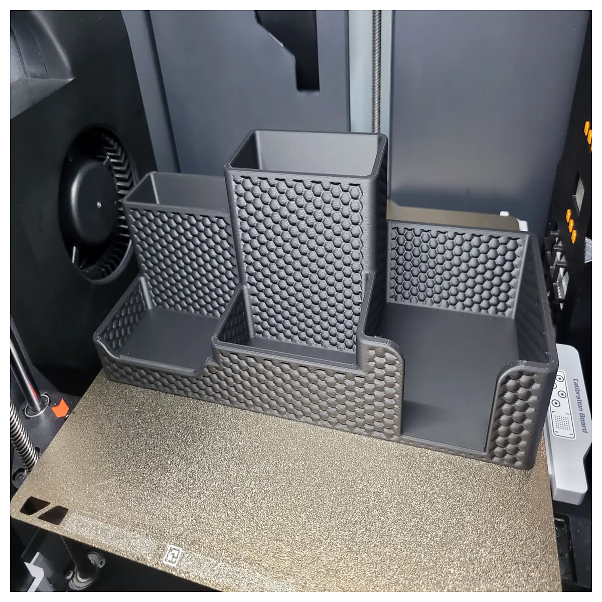 honeycomb desktop organizer xl large capacity storage box for office supplies stationery desk accessories cable management