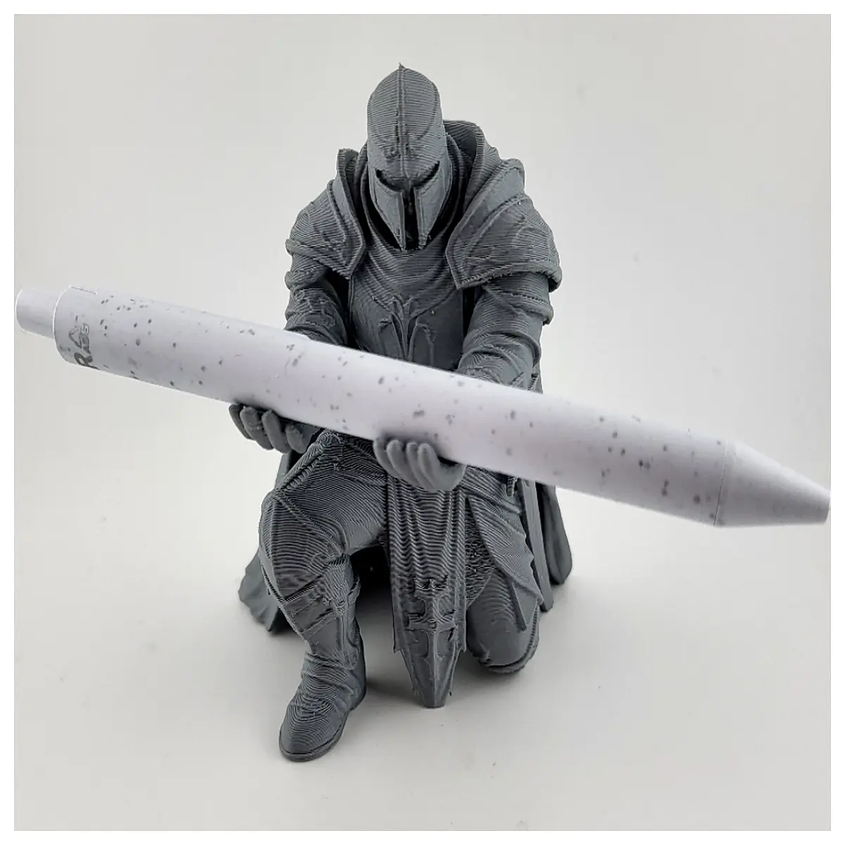 medieval knight pen holder desk organizer vintage fantasy stationery cup storage medievalist gifts for gamers