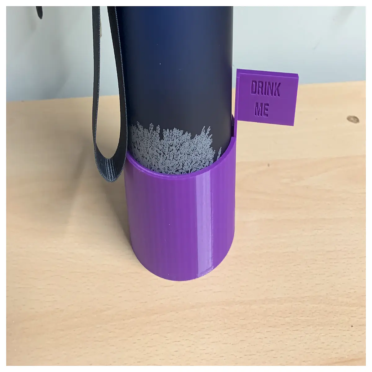 cute car cup holder with straw for water bottle portable drink container with lid travel mug for coffee tea leak proof beverage tumbler for kids adult