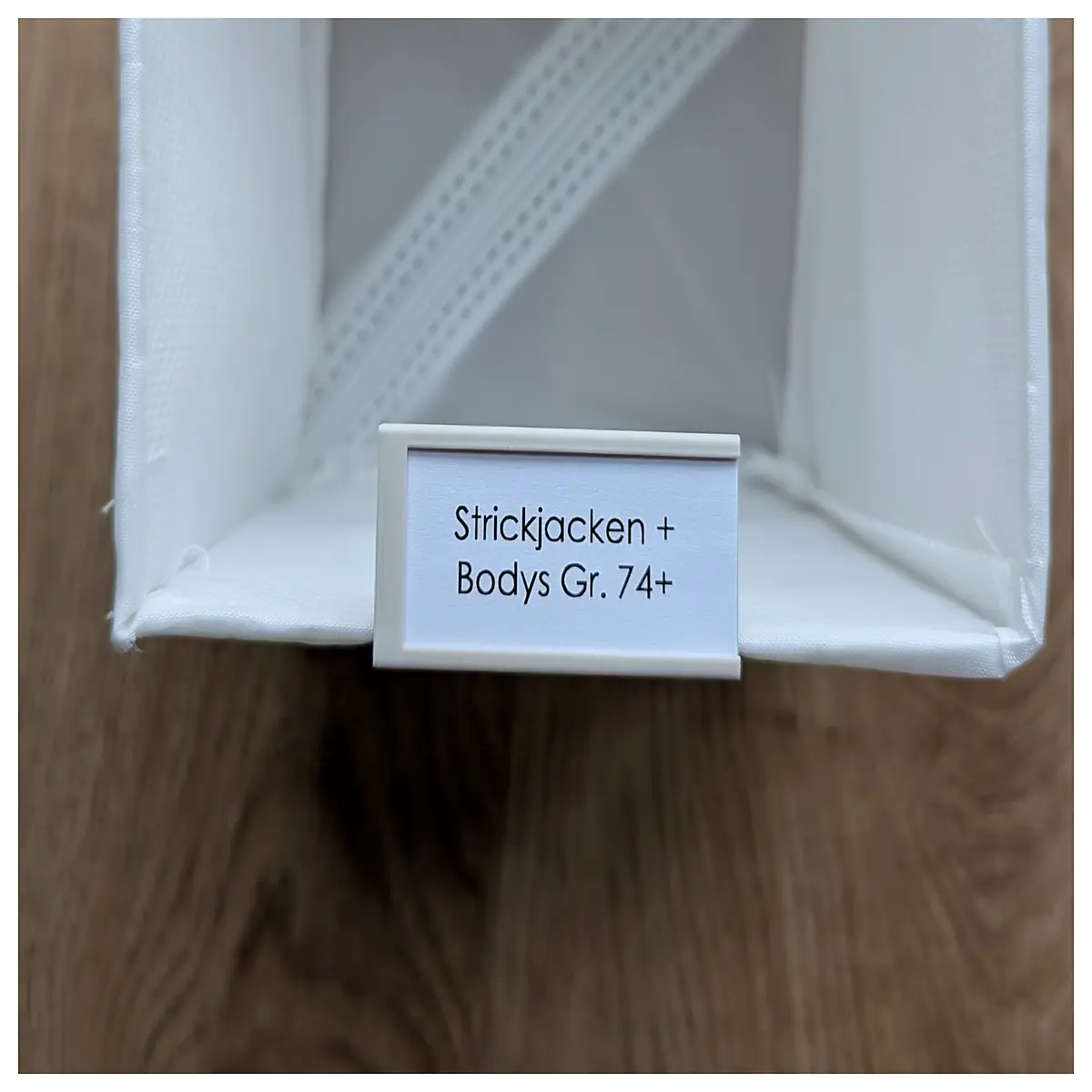 skubb paper insert organizer box label sticker for closet storage bin identification system