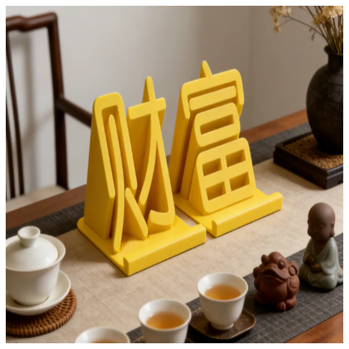 dual phone holder desktop organizer tablet mount stable dual device holder for desk office accessories
