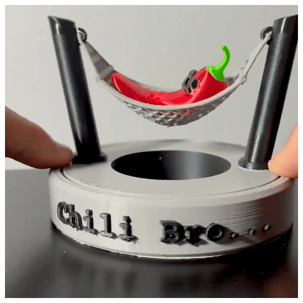 chili bro desk accessory articulated joint figure cute desktop decor funny office toy stress relief collectible figurine