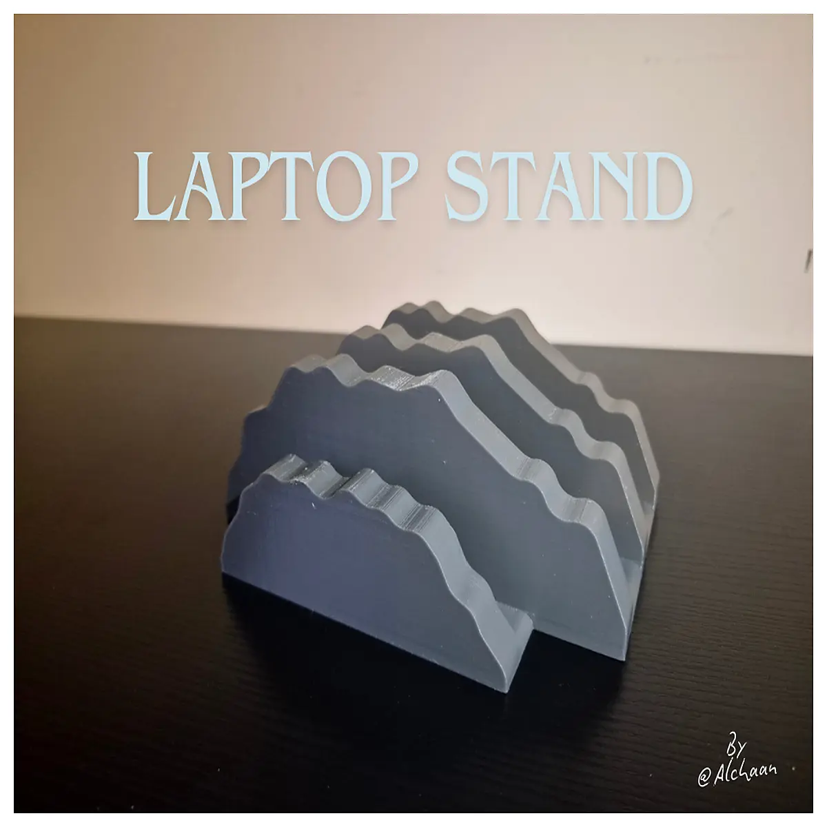 laptop riser ergonomic aluminum adjustable cooling pad for desk home office work from home portable lightweight sturdy