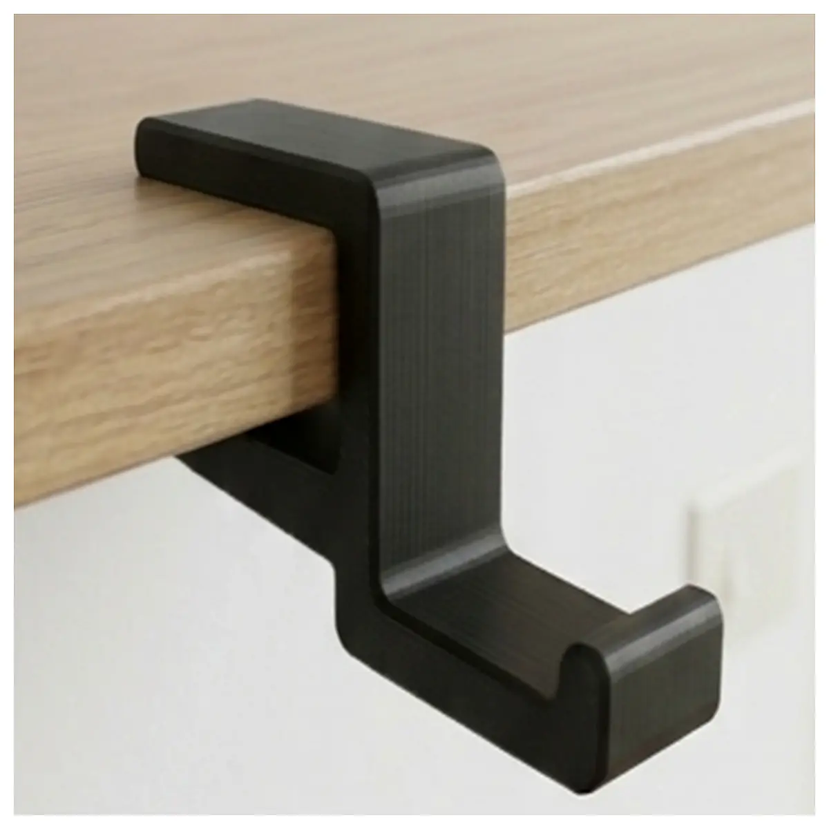 desktop headphone hook organizer for desk cable management clip holder for gaming headset mount