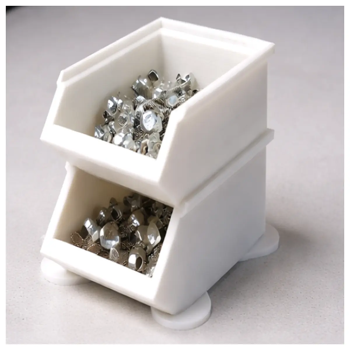 stackable storage boxes plastic with lids clear organizational bins for closet nursery toy sorting duty stacking crates
