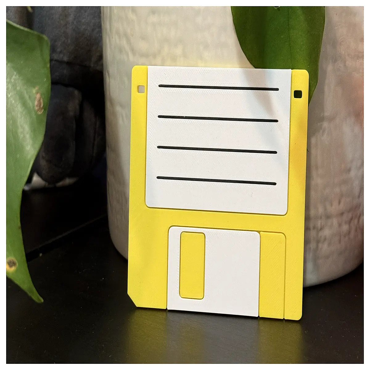 retro floppy disk coaster set decorative home office desk accessories vintage tech aesthetic no glue needed