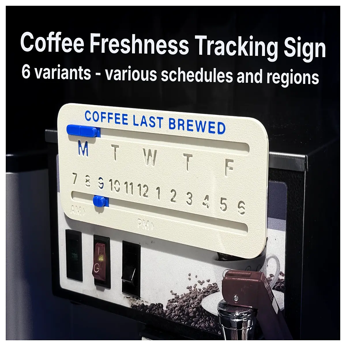 coffee freshness tag degassing valve indicator airtight bag clip storage label 6 pack