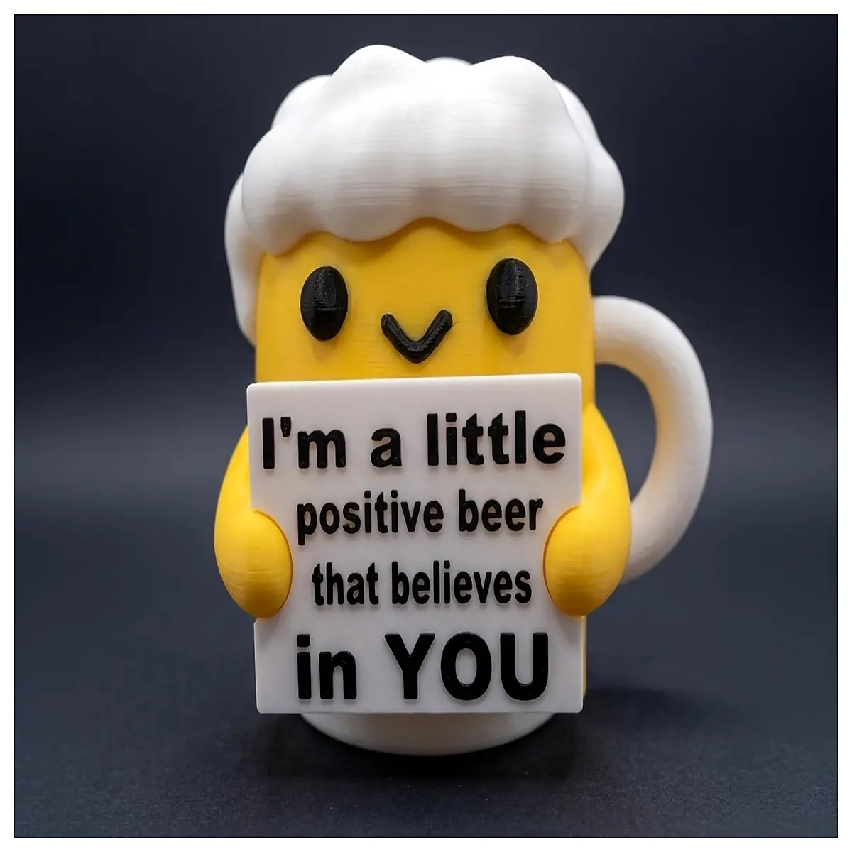 believe in active beer mug novelty drinking glass funny beer lover gift party drinkware