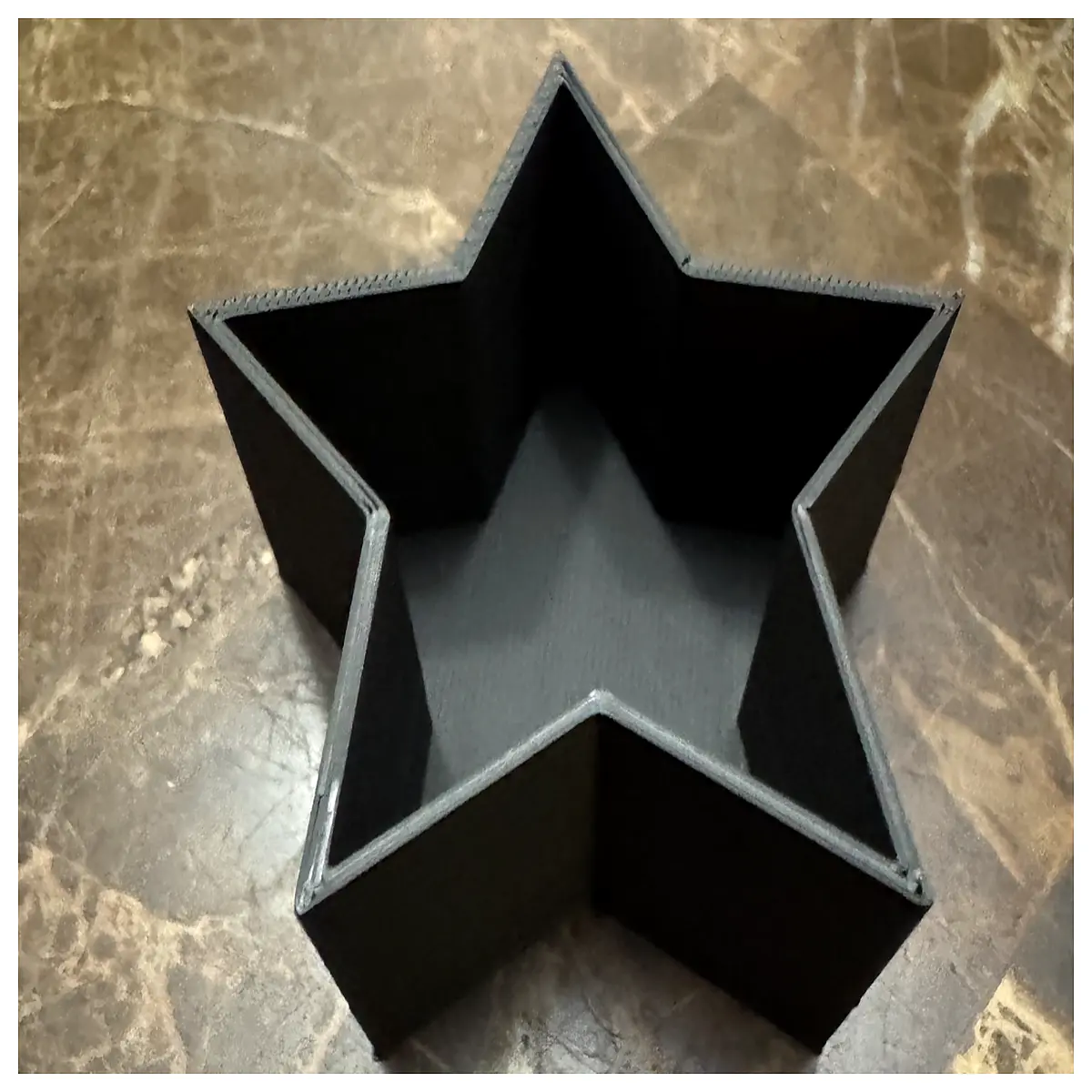 mini star shaped organizer cup small desk storage container for makeup brushes jewelry beads trinkets cute aesthetic room decor
