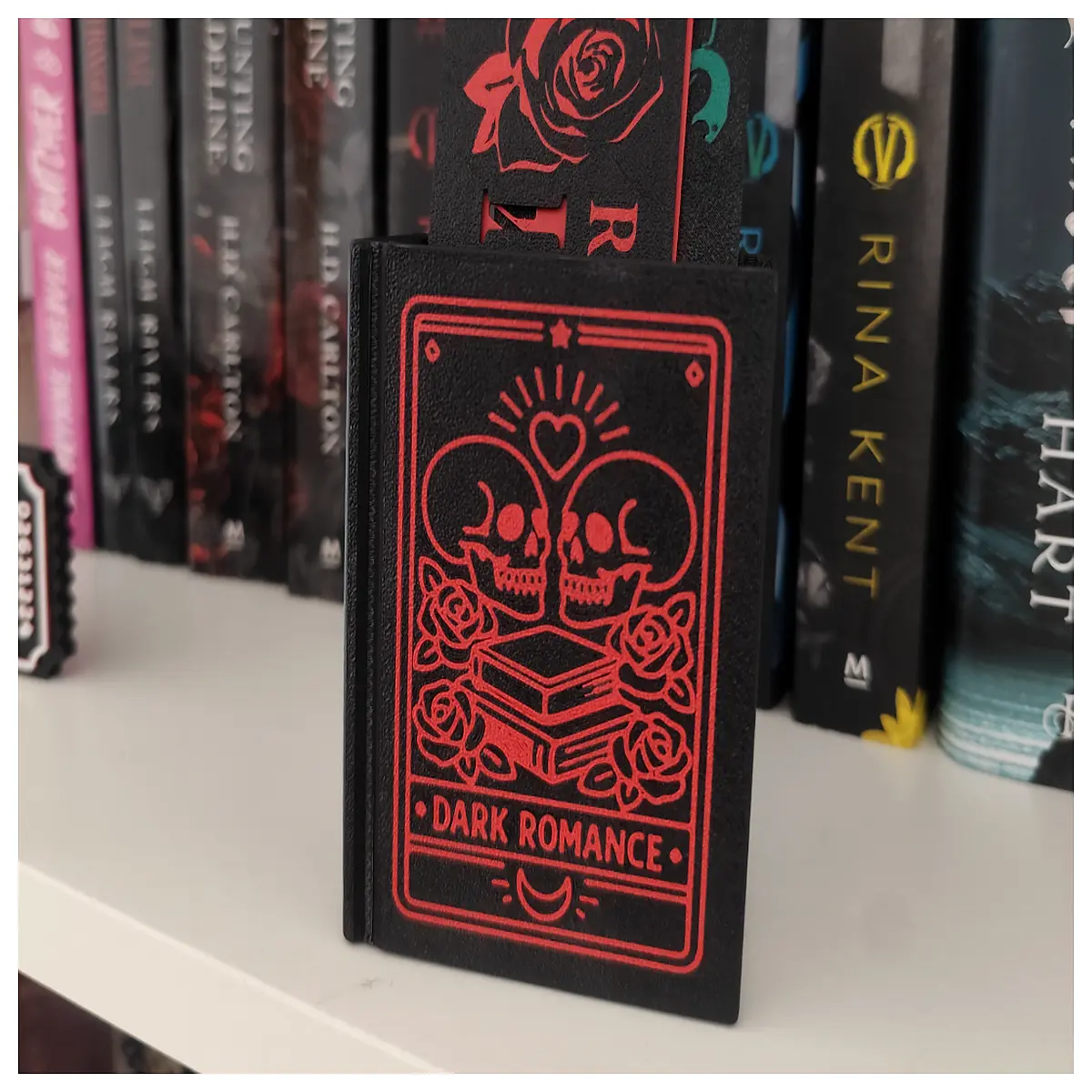 gothic aesthetic metal bookmark clip dark romance vintage literary readers book accessory