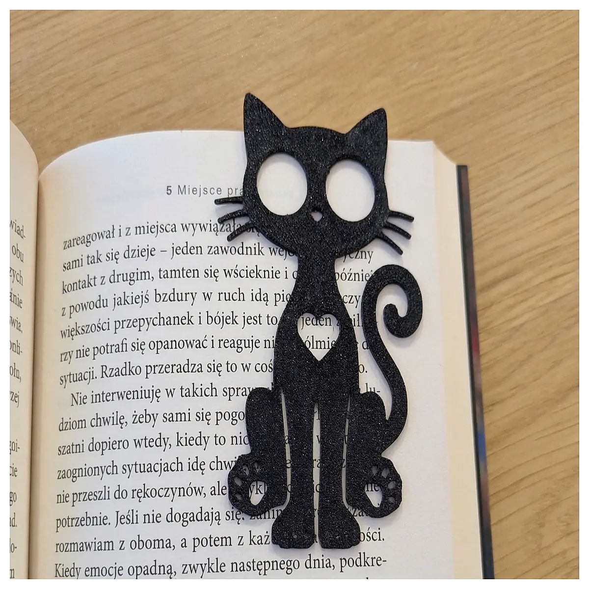 cute hanging cat bookmark for book lovers literary readers animal lover present reading accessory book marker