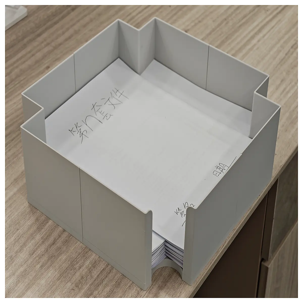 cross divider tray document holder for signing a4 paper organizer desk accessories office supplies