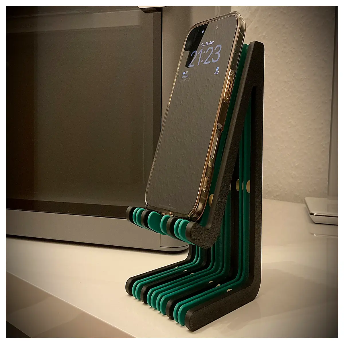 adjustable phone holder for desk universal tablet portable mobile phone cradle for car or office non slip grip accessory
