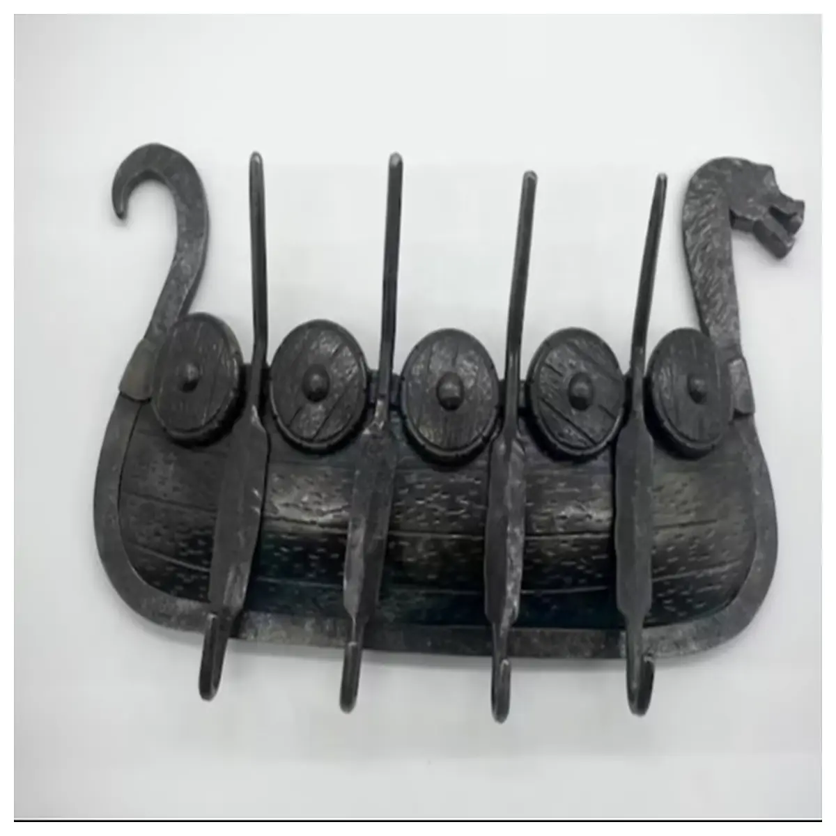key holder wall mount duty metal rustic home decor nautical men