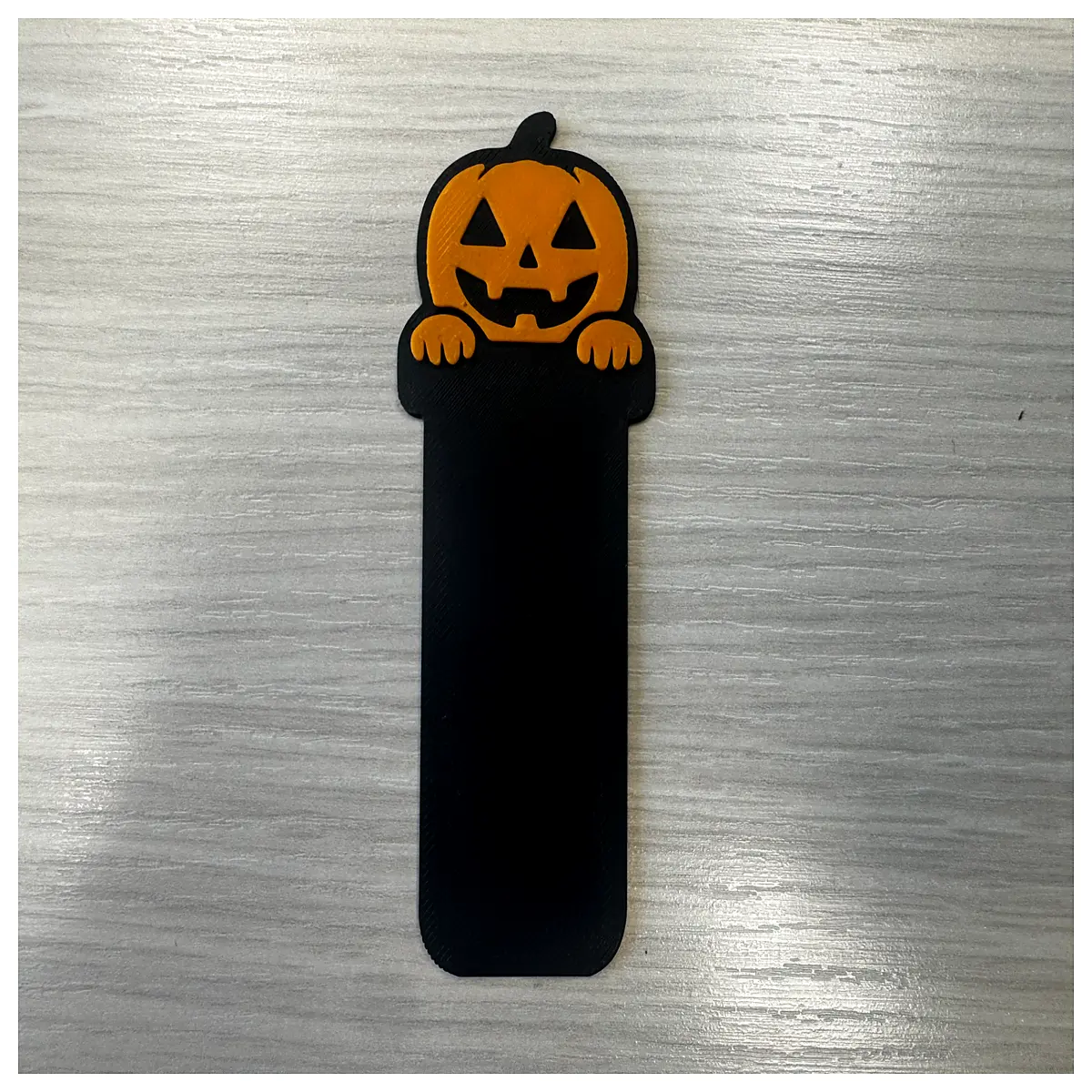 halloween bookmark peeking through pages spooky reading accessory book lovers