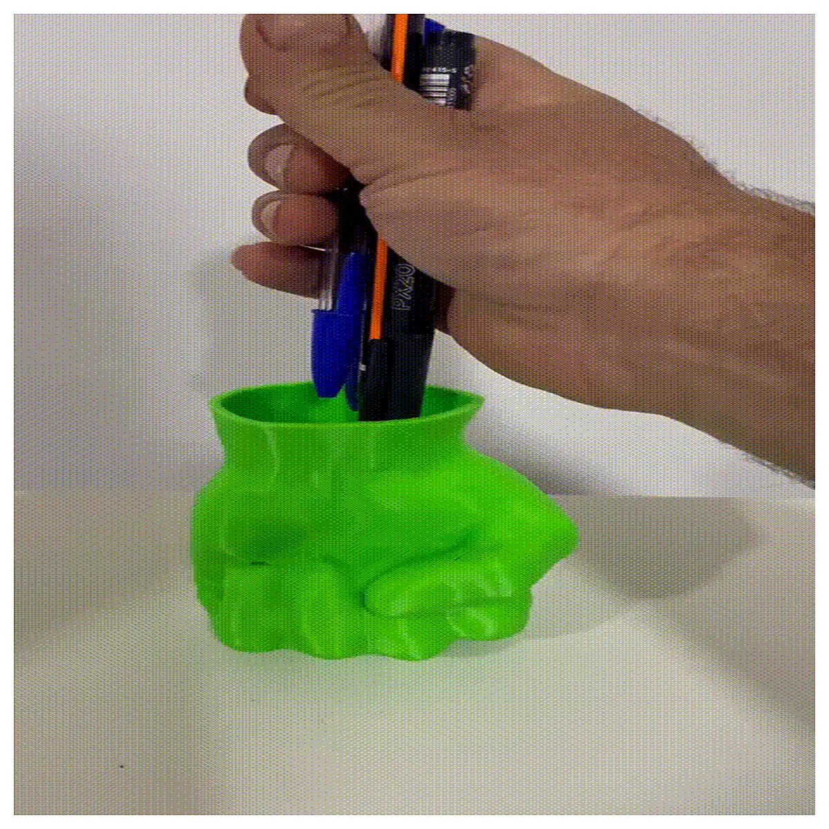 hulk fist pen novelty stress relief grip writing tool funny office supplies cool men