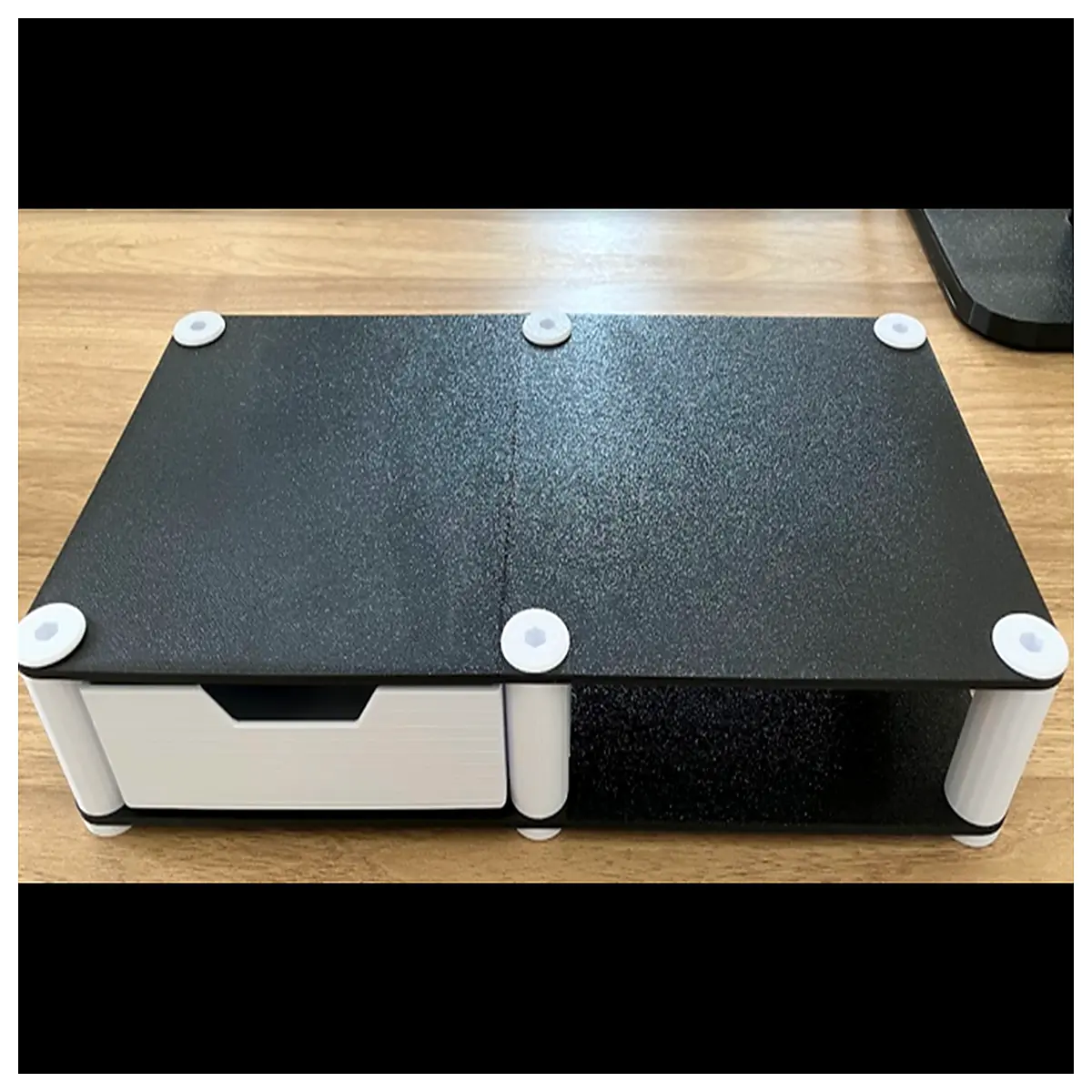 desktop organizer with drawers small space saving storage box for office desk supplies stationery accessories