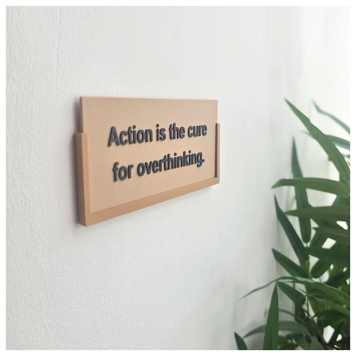 cardboard quote wall art motivational speech therapy props office decor mental health awareness