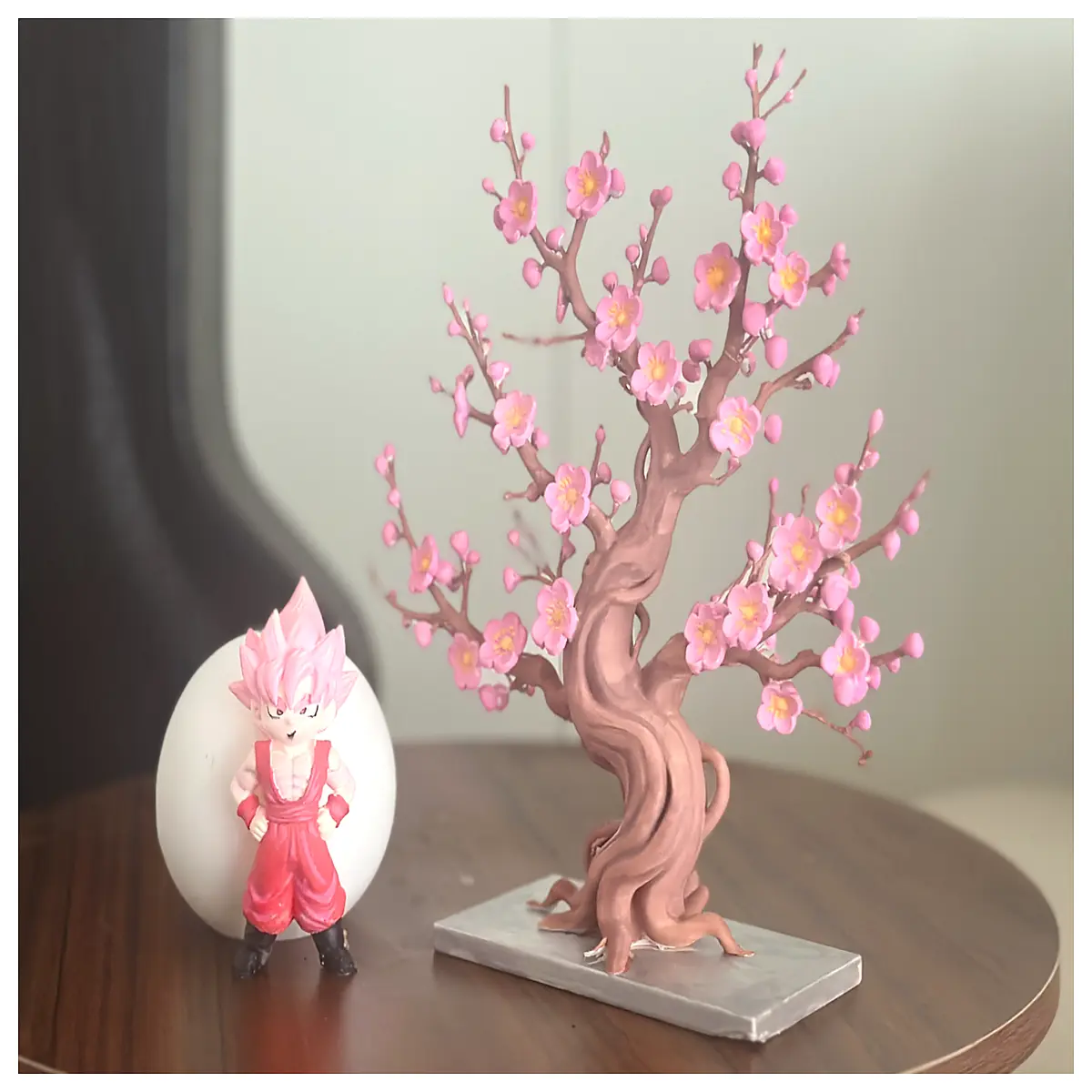 artificial pink plum blossom branch flower arrangement home decor spring floral wreath wedding centerpiece