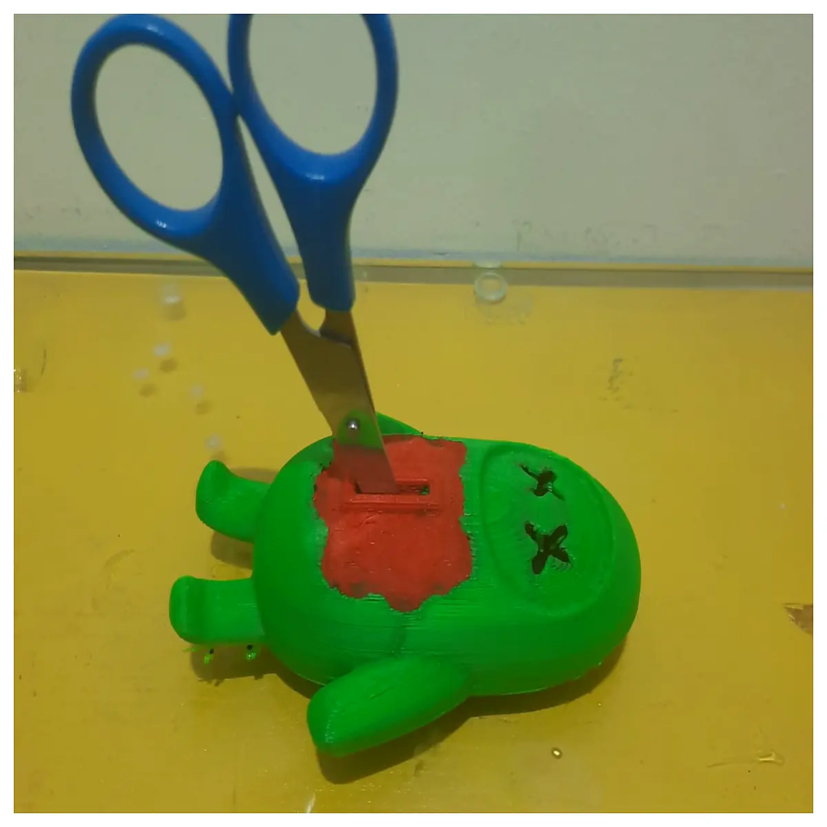 cute scissor holder desk organizer stationery storage container for home office craft supplies