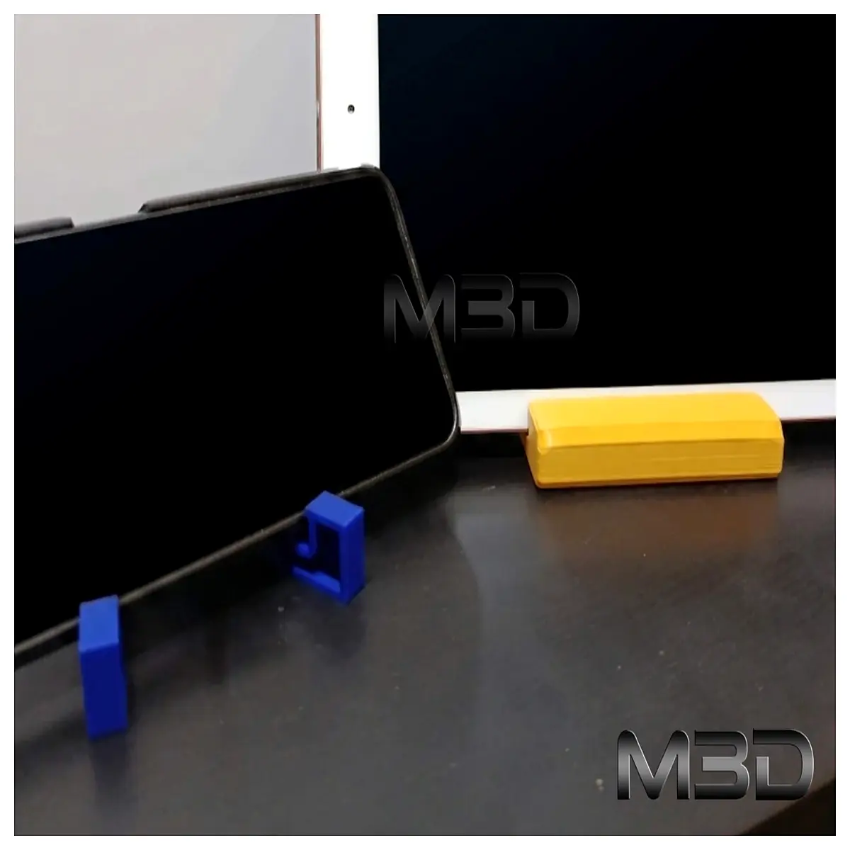 universal phone tablet holder combo adjustable desk mount for video calls watching movies hands