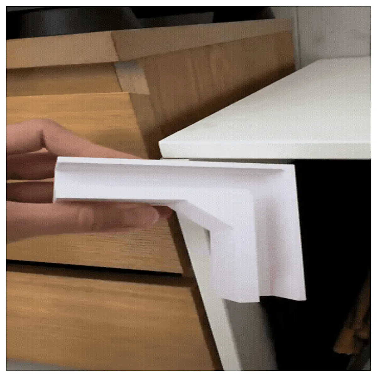 duty shelf bracket corner support connector for wood plywood metal pipe rack organizer hardware