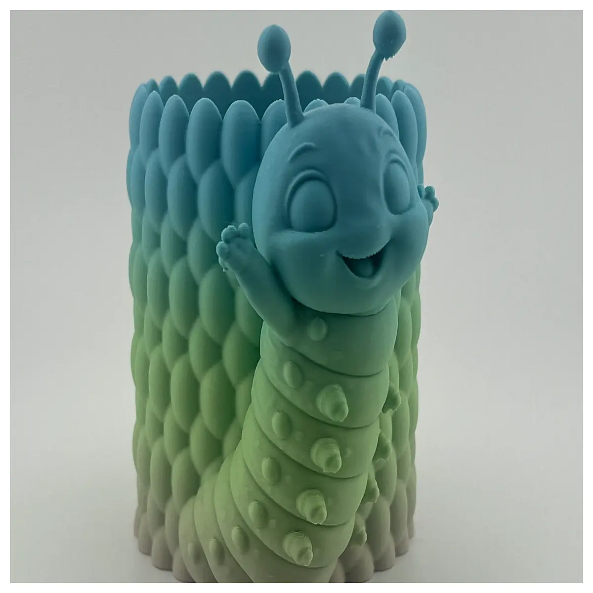 cute pen holder desk organizer stationery storage for kids office supplies