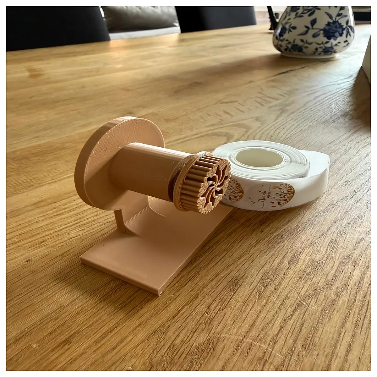 duty desktop tape dispenser holder for packing tape roll counter office supply storage
