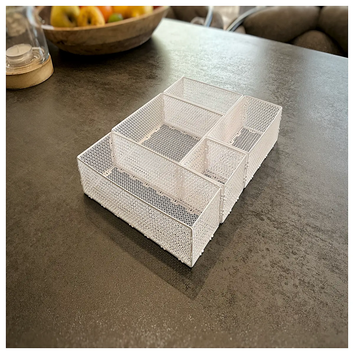 desktop organizer box set 4 sizes plastic storage container for office desk supplies makeup accessories home office organization